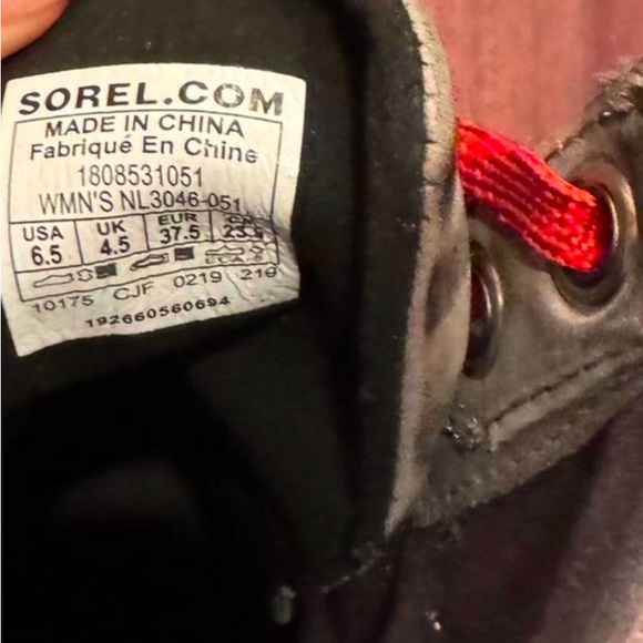 Sorel Lexie Women's Quarry Gray
Leather Lace Up Wedge Boots Size US
6.5 - Picture 3 of 6